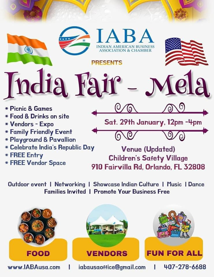 IABA Presents Indian Fair - Mela