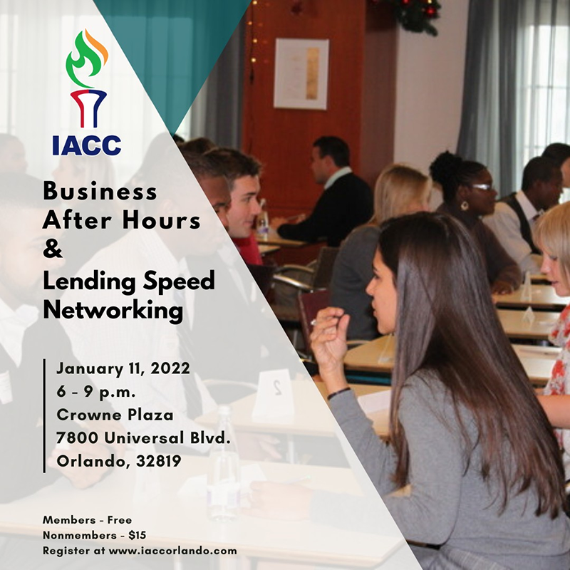 IACC Business After Hours and Lending Speed Networking