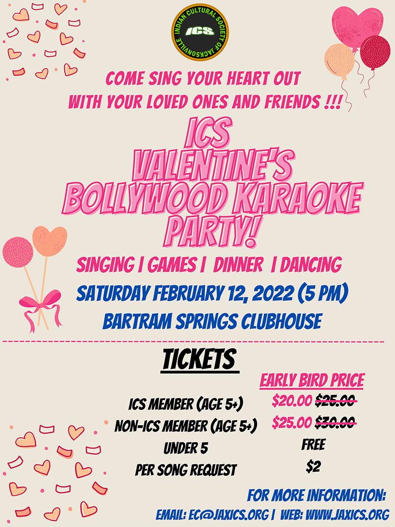 ICS Valentines Bollywood Karaoke Party
