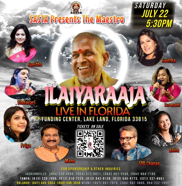 ILAYARAJA LIVE IN FLORIDA