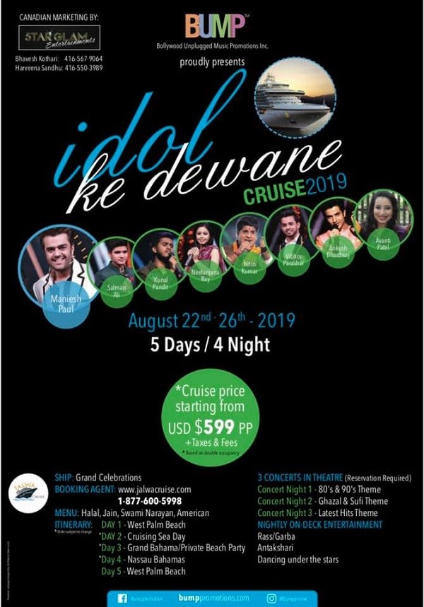 Idol Ke Dewane Cruise 2019