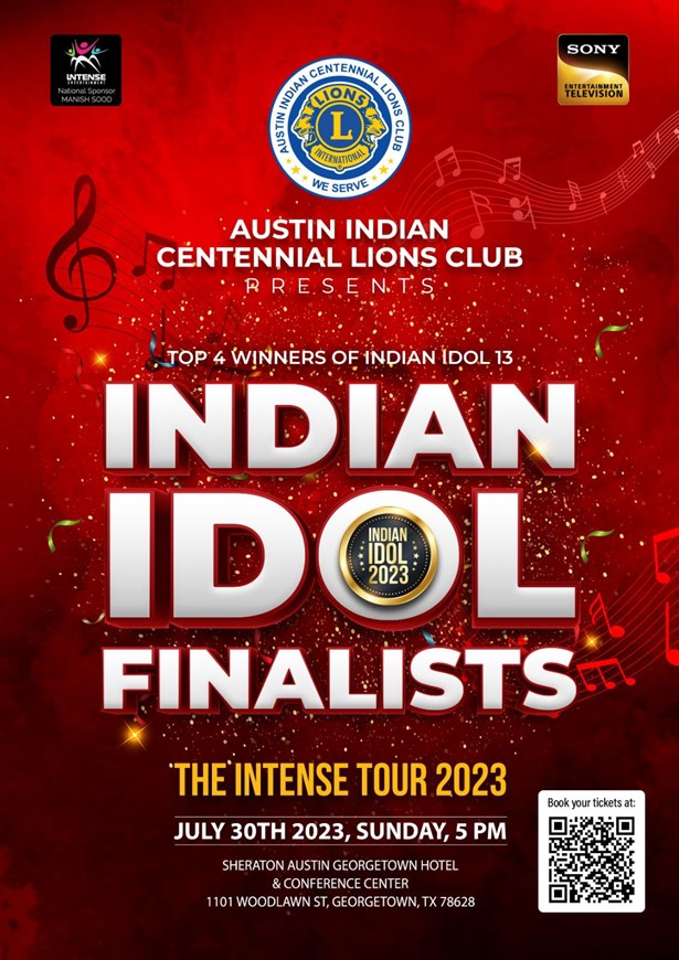 Indian Idol 2023 Season 13 Winner And Four Finalists Austin Texas