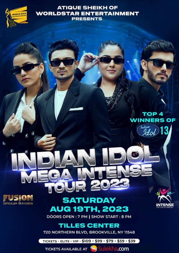 Indian Idol Tour 2023 - New York
