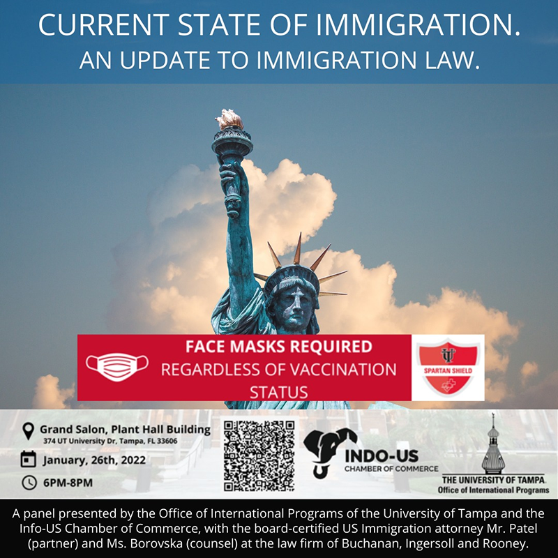 Indo-US Chamber of Commerce Presents Current State of Immigration
