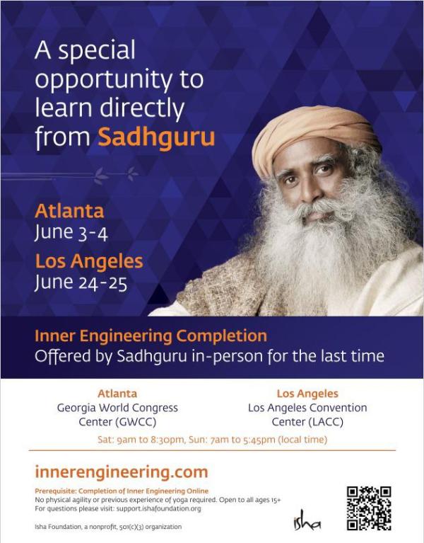 Inner Engineering Completion With Sadhguru