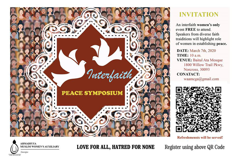 Interfaith Peace Symposium Womens Only Event in Norcross