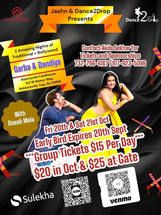 JASHN & Dance2Drop present Bollywood Dandiya