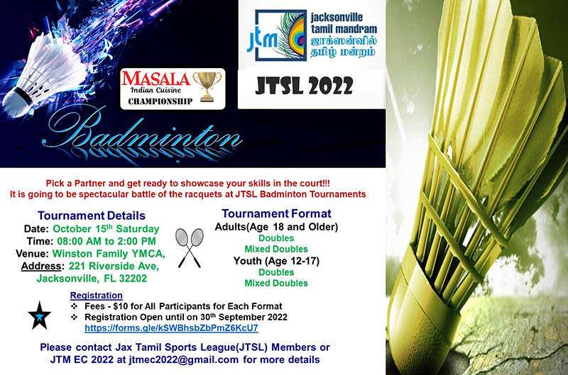 JTSL Badminton Championship 2022