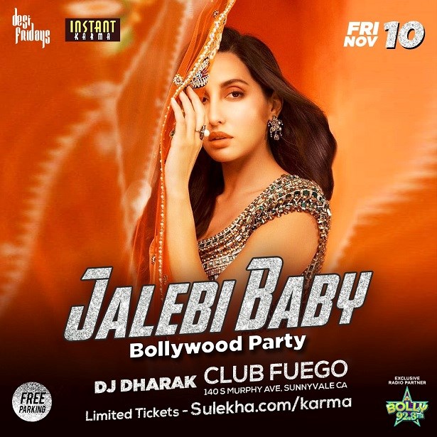 Jalebi Baby Bollywood Party in Club Fuego 2023