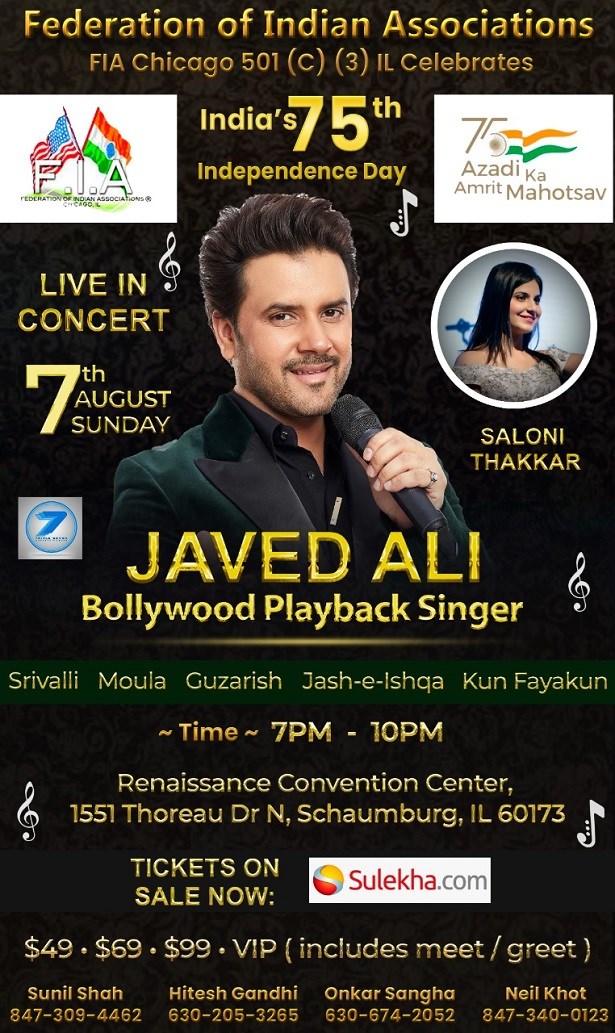 Javed Ali - Live in Concert - Chicago