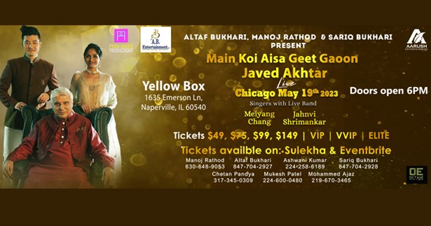 Javed Akhtar Live in Chicago