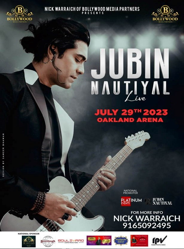 Jubin Nautiyal Live Concert in Oakland