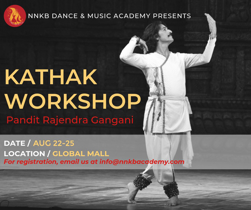 Kathak workshop w/Pandit Gangani