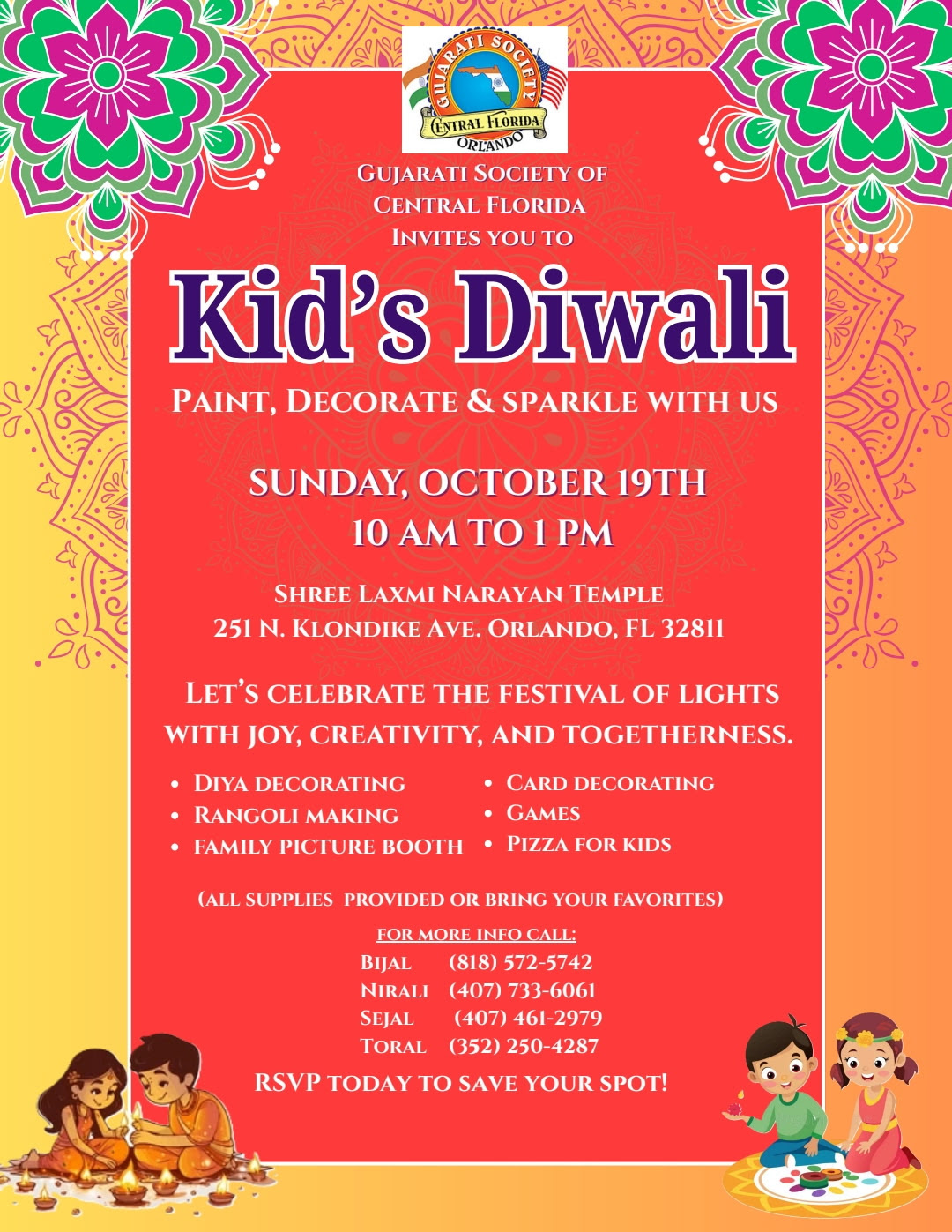 Kids Diwali