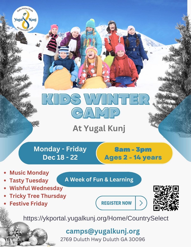 Kids Winter Camp 2023 at Yugal Kunj