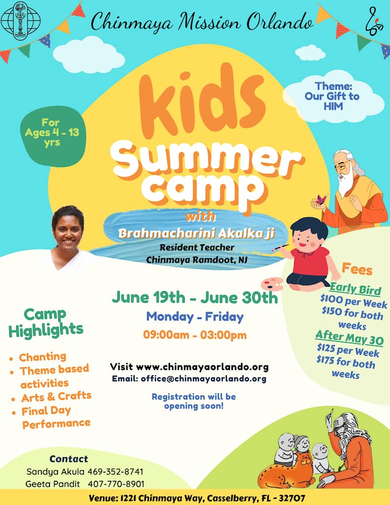Kids Summer Camp with Brahmacharini Akalka Ji