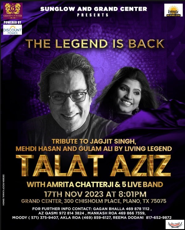 Legend Is Back- Talat Aziz, Amrita Chatterjee live concert