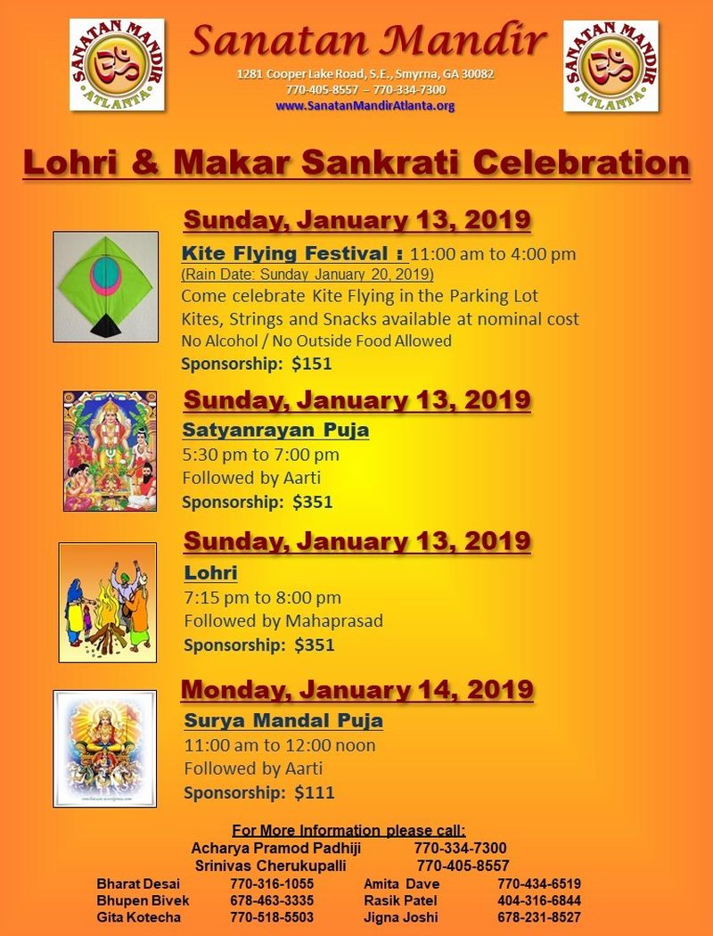 Lohri & Makar Sankrati Celebration