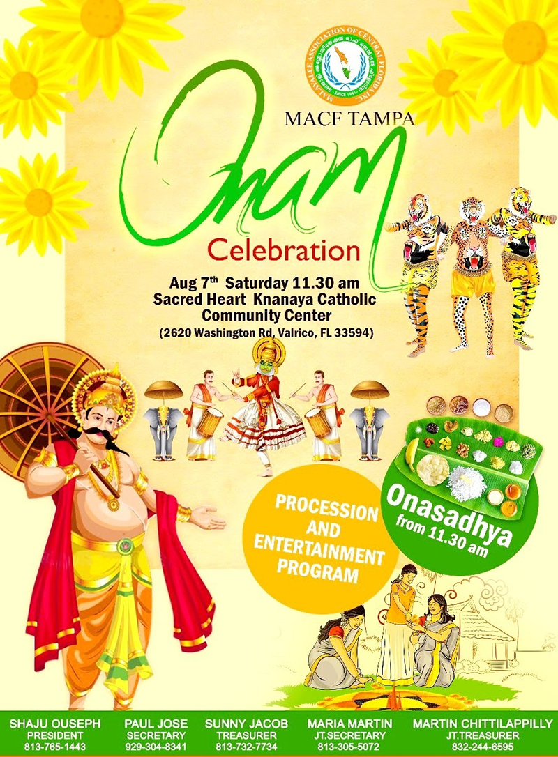 MACF Tampa Onam Celebration