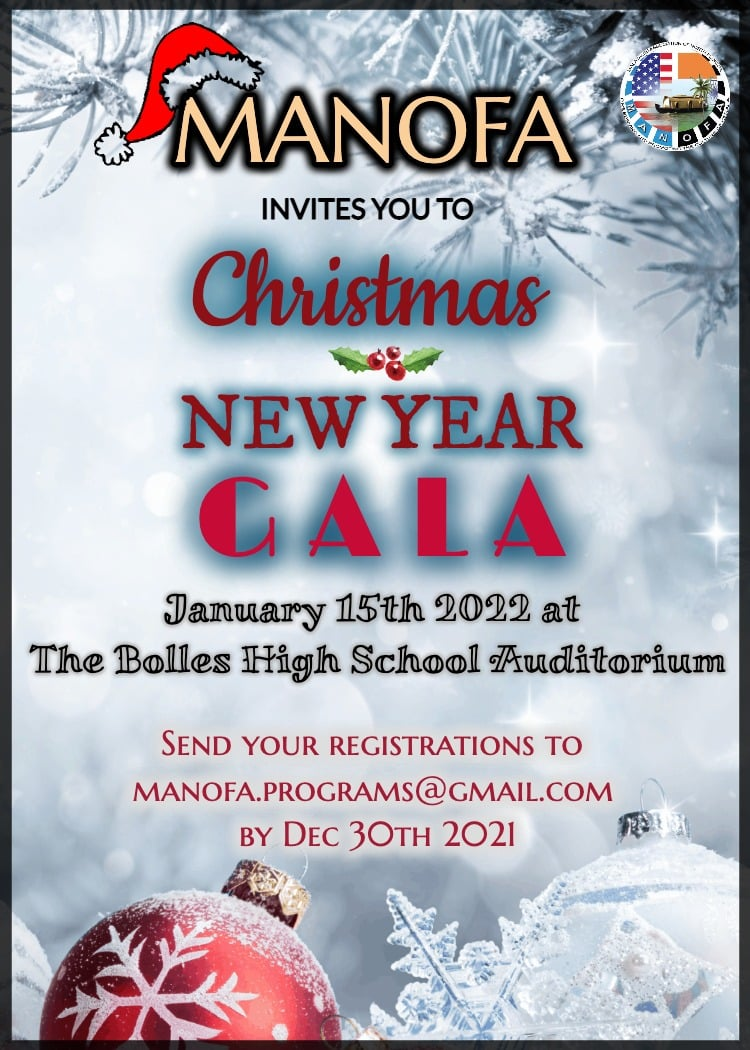 MANOFA Christmas and New Year Gala