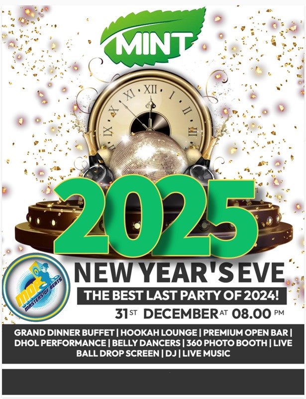 MINT NEW YEAR'S EVE 2025