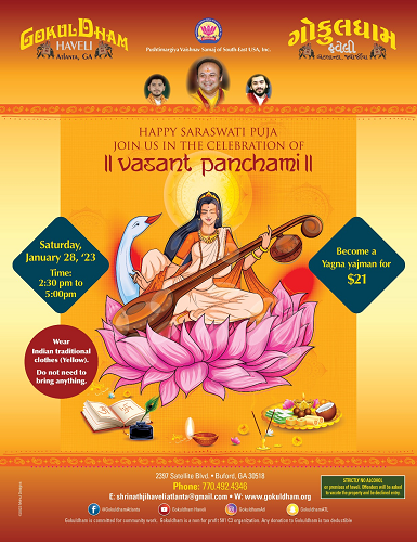 Maa Saraswati Pujan - Vasant Panchami