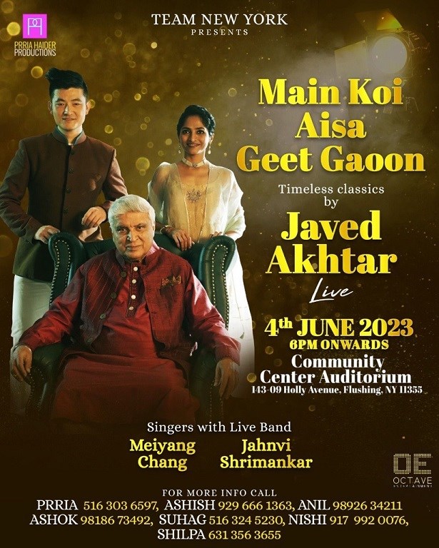 Javed Akhtar Live In New York