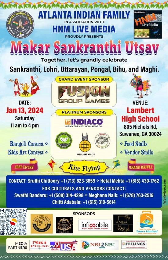 Makar Sankranthi Utsav In Suwanee