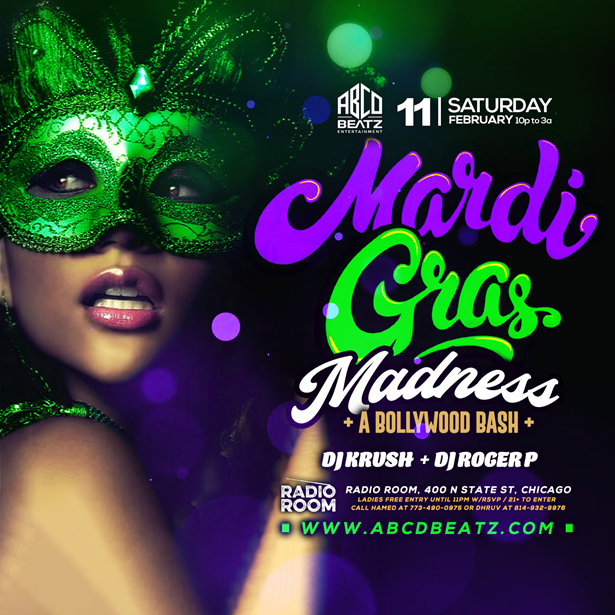 Mardi Gras Madness - A Bollywood Bash