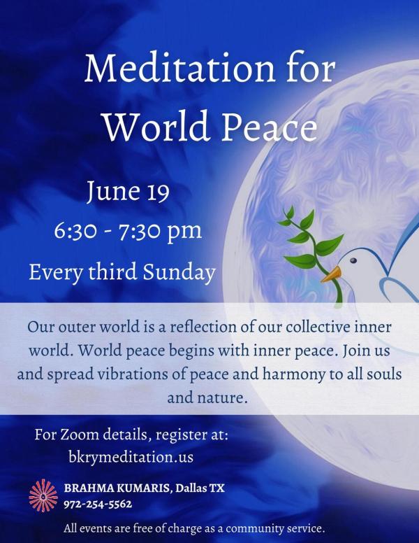  Meditation for World Peace