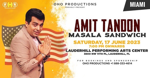 Miami : Amit Tandon Stand-Up Comedy