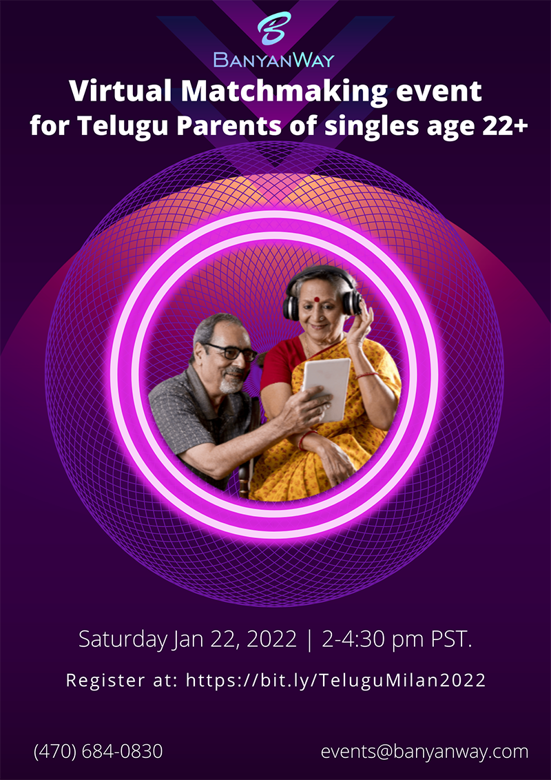Virtual Milan Event For Telugu Parents in the USA