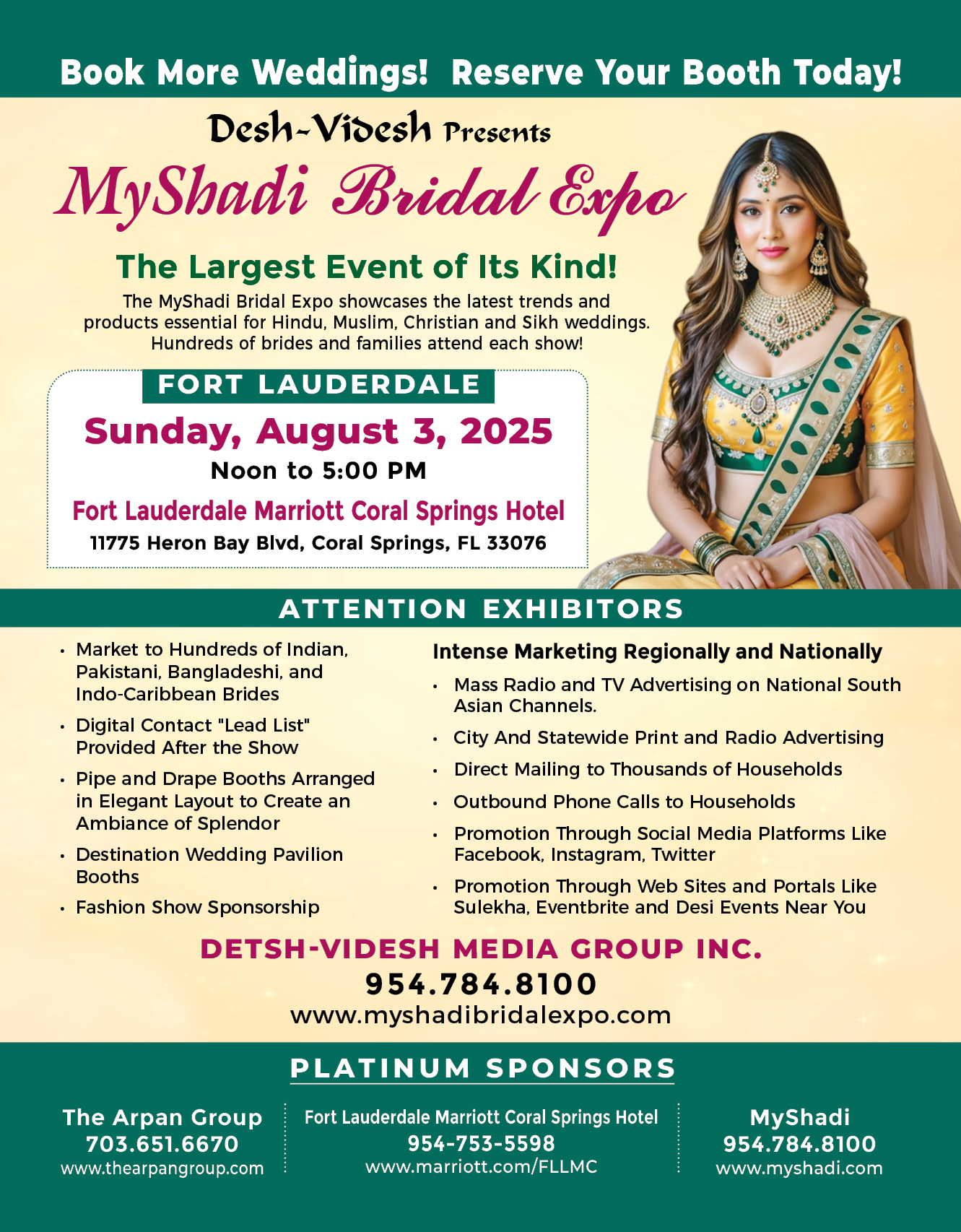 MyShadi Bridal Expo Fort Lauderdale 2025