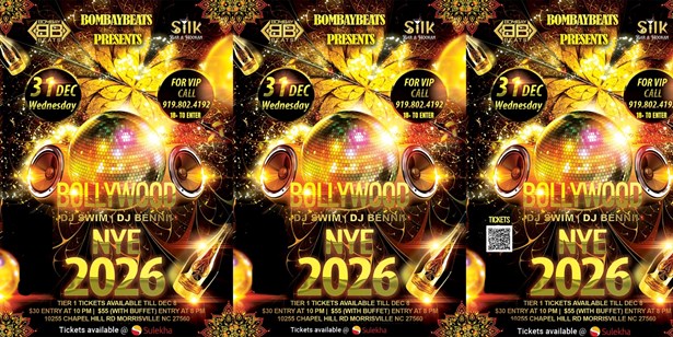 NYE Bollywood 2026