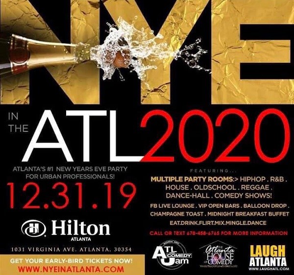 NYE in Atlanta 2020 in Hapeville