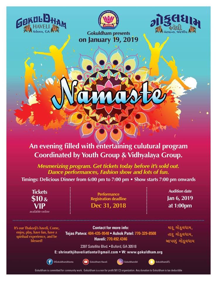 Namaste Cultural Program