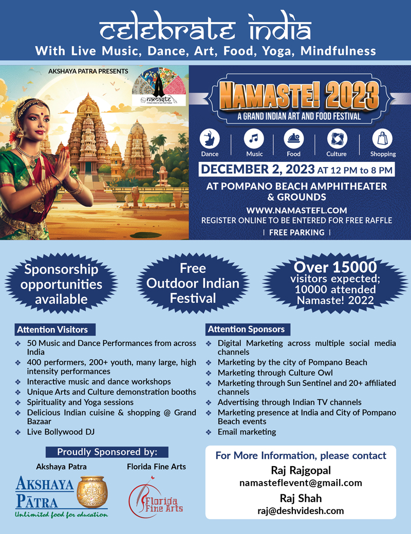 Akshaya Patra Presents Namaste! 2023