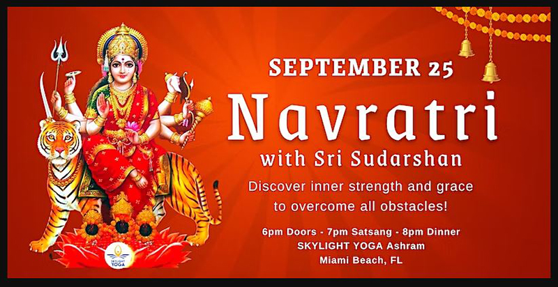 Navratri Festival with Sri Sudarshan