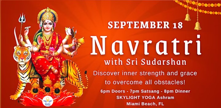 Navratri Festival with Sri Sudarshan