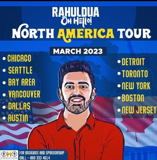 New Jersey:Rahul Dua Stand-Up Comedy Live
