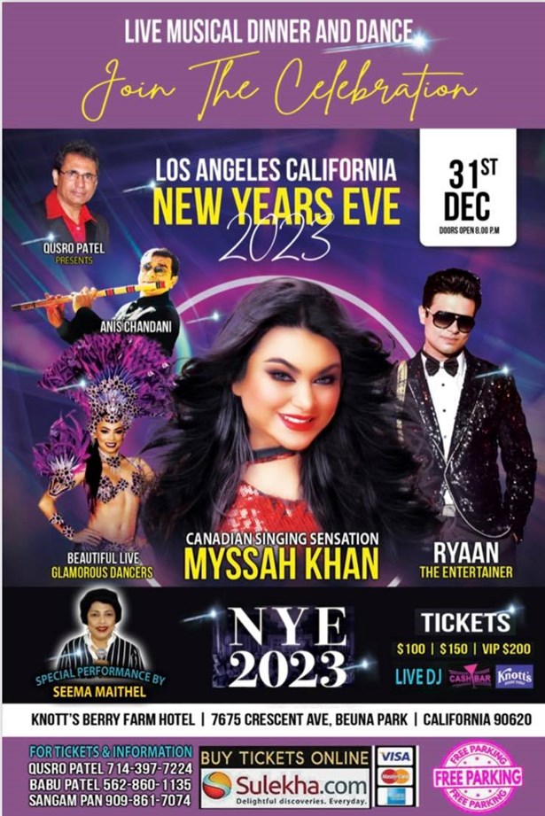 New Years Eve 2023 - Myssah Khan
