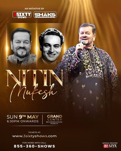 Nitin Mukesh Live