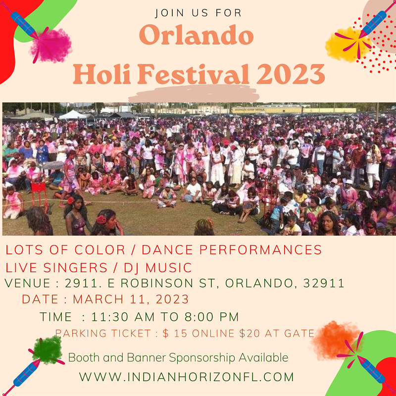 Orlando Holi Festival 2023
