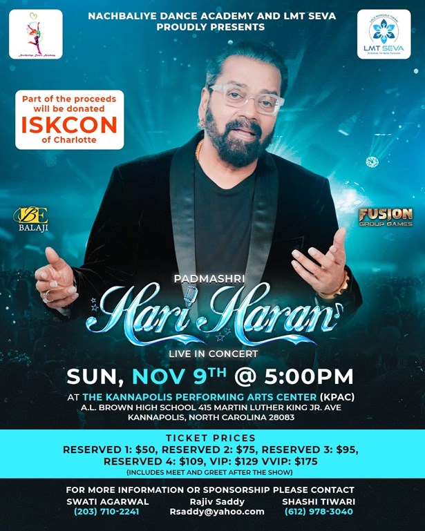 Padmashri Hari Haran Live Concert 2025 