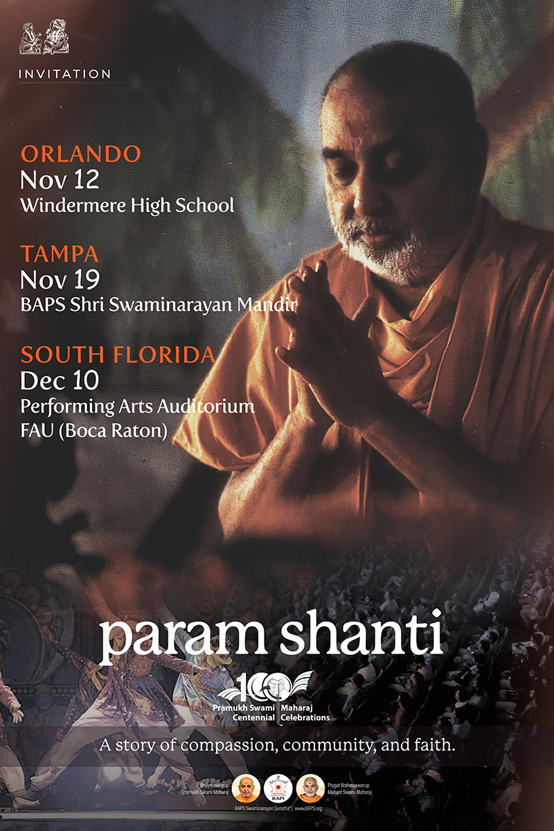 Pramukh Swami Maharaj Centennial Celebration - Orlando