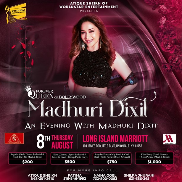 Queen Of Bollywood - Madhuri Dixit Live In New York 2024