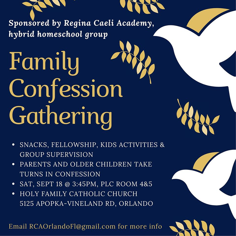 RCA Family Confession Gathering