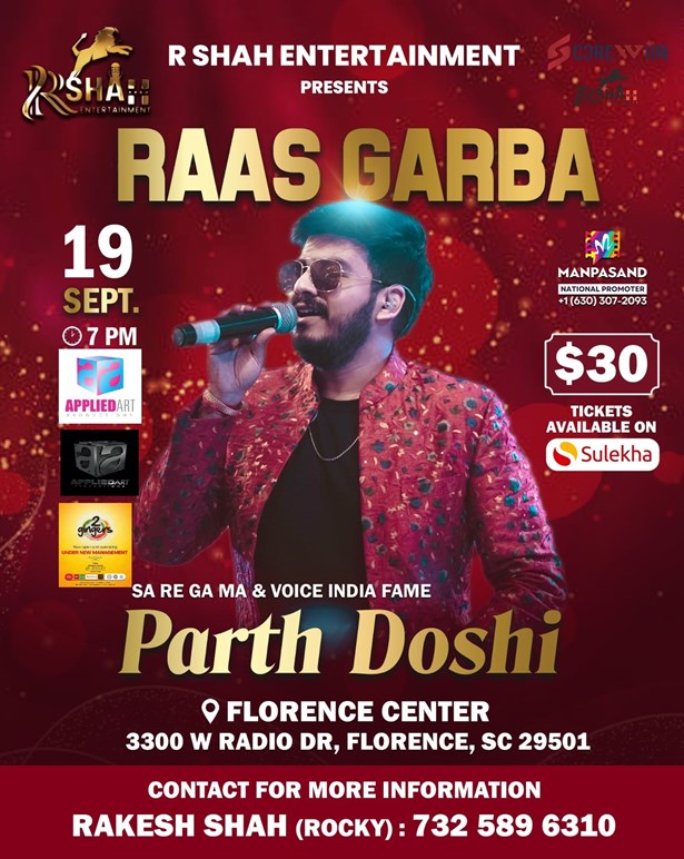 Raas Garba With Partha Doshi In South Carolina