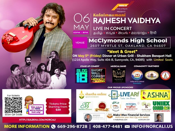 Rajhesh Vaidhya Musical Live & BLDG18's Standup Comedy
