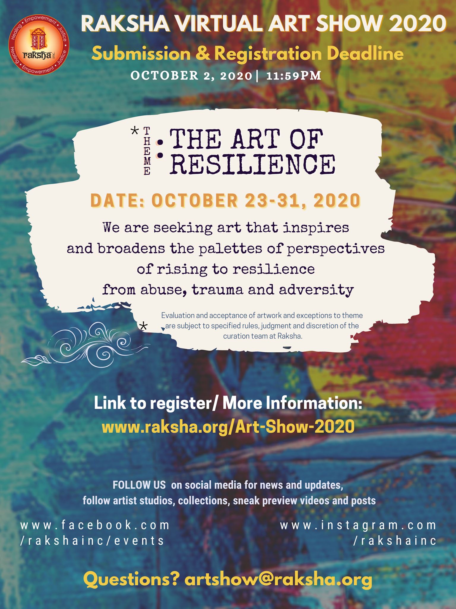 Raksha Virtual Art Show 2020